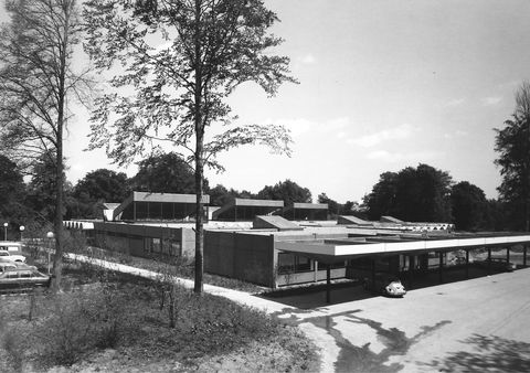 Thermal-Sole-Bewegungszentrum in Bad Oeynhausen, 1970 eingeweiht, später Wittekind-Therme I.